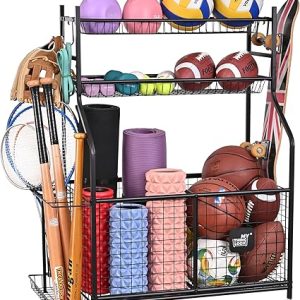 mythinglogic sports equipment garage organizer
